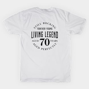 Celebrating 70 Years: Heartwarming & Funny Ideas T-Shirt